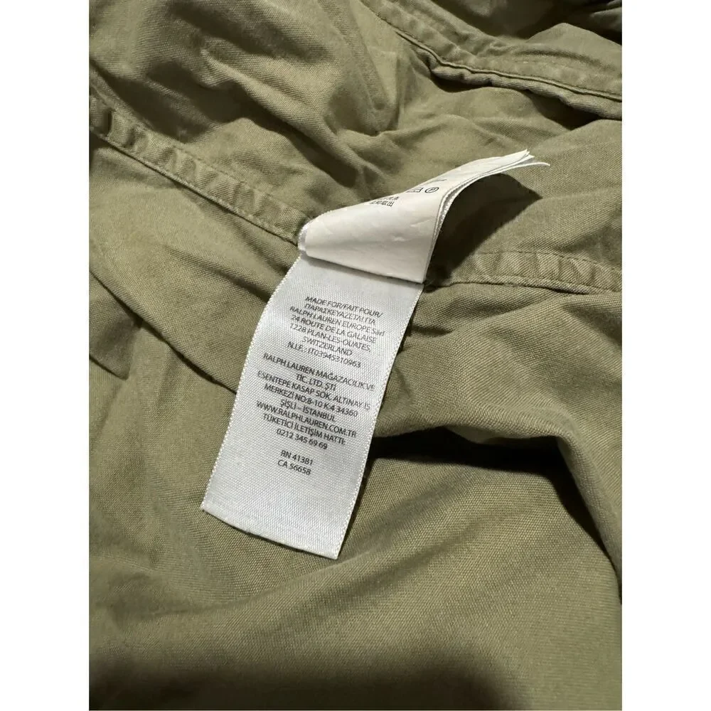 Polo Ralph Lauren green Hooded full zip